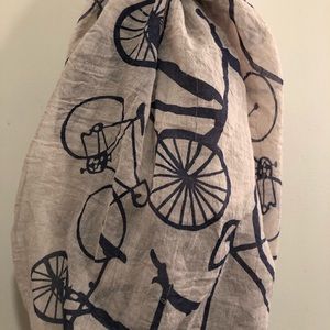 Infinity bicycle scarf!